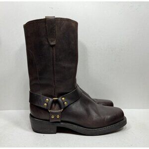 Dingo DI19074 Dean Brown Leather Harness Western Boots Men’s Size 11 D